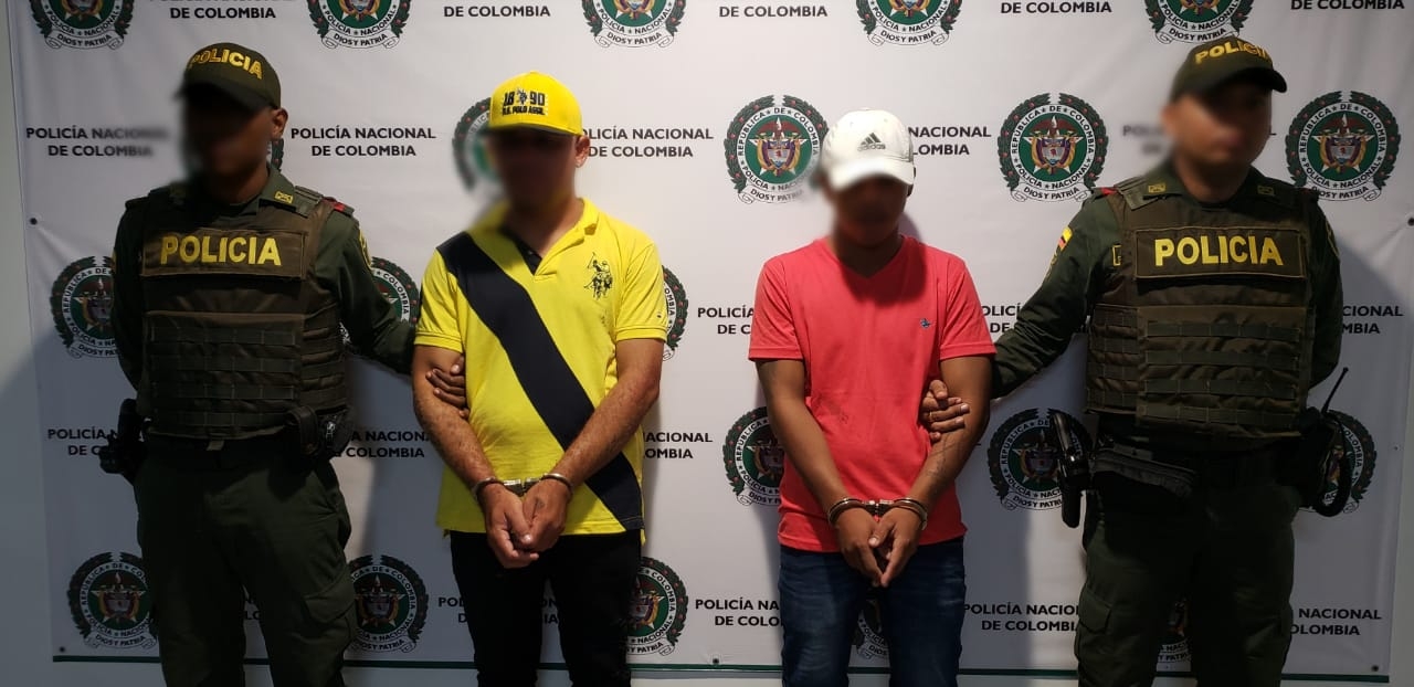 capturados en San Andrés 