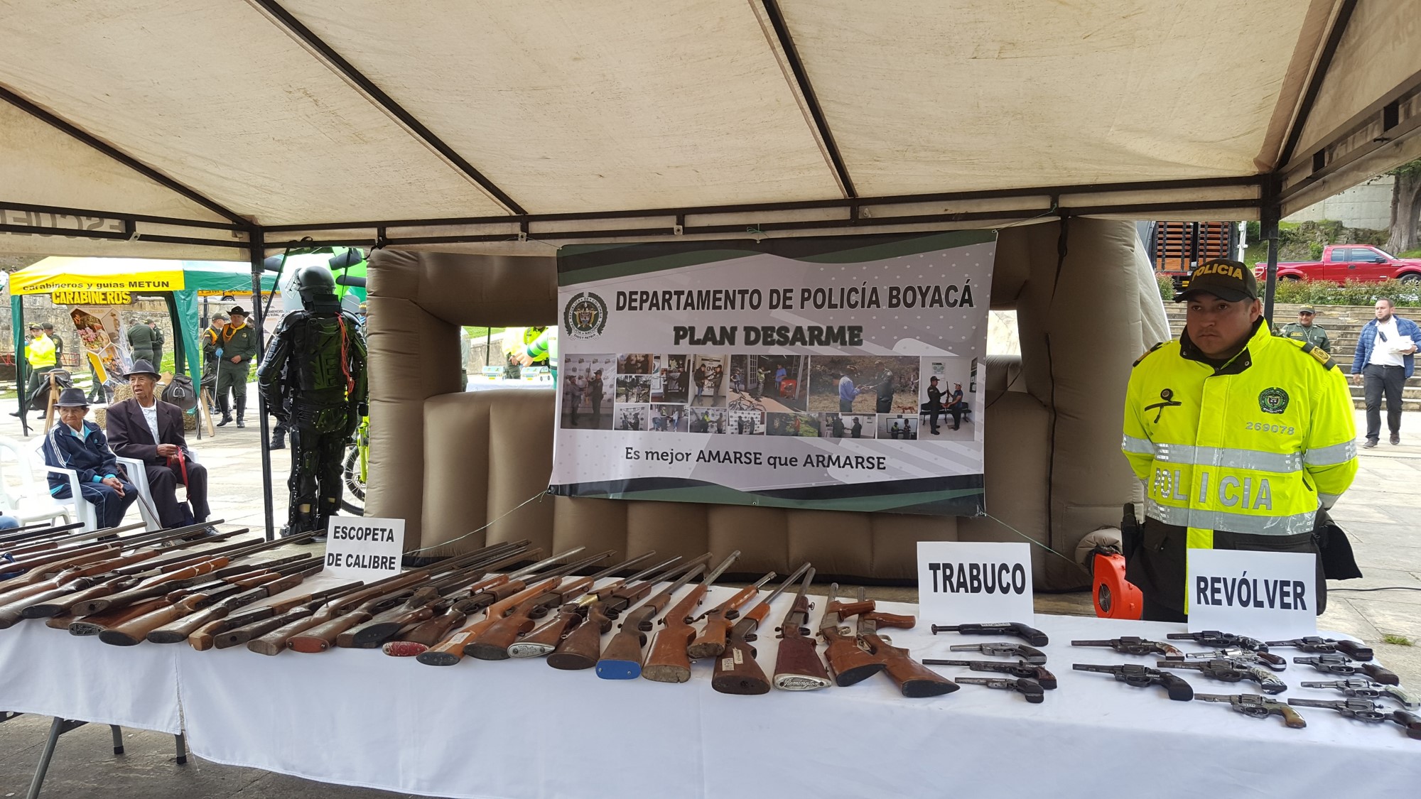 Suspendido el porte de armas de fuego en el departamento de Boyacá   