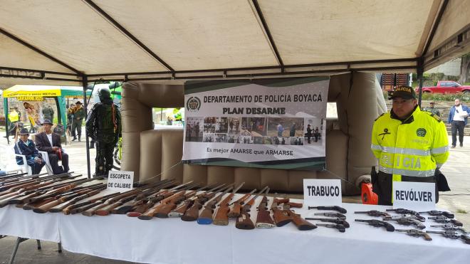 Restricción al porte de armas para el año 2022