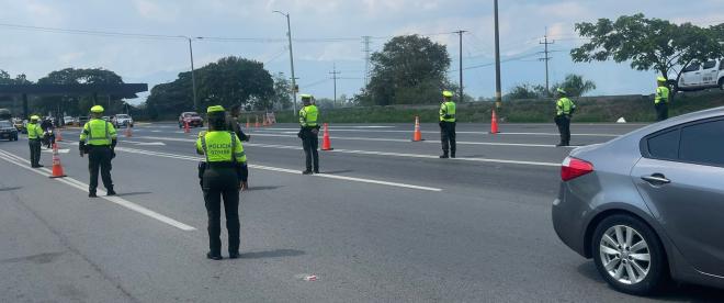 Amplio dispositivo en el Valle del Cauca, por un retorno siempre seguro, protegiendo vidas.