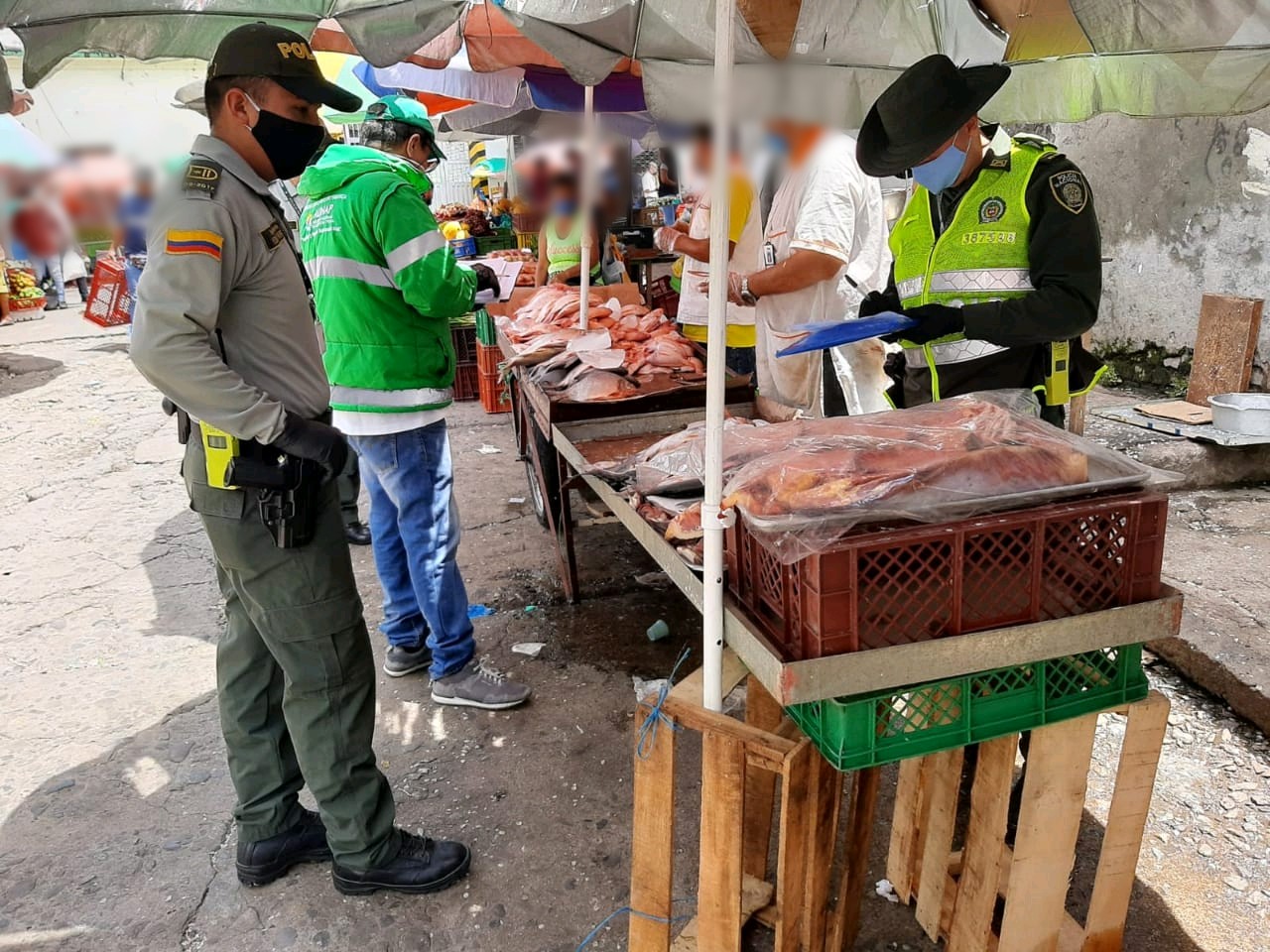 Desarrollamos acciones de prevención y control en las plazas de mercado de la ciudad