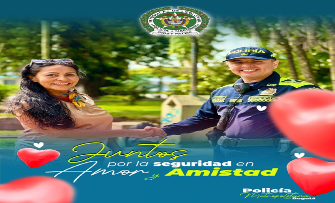 Trabajo articulado entre comunidad y policía durante amor y amistad
