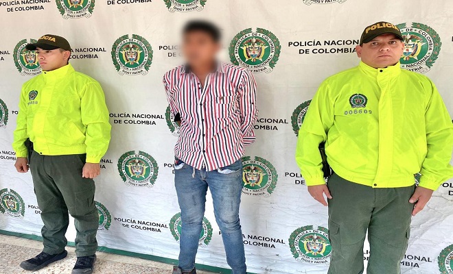 Policía Nacional, logra la captura de un hombre por orden judicial