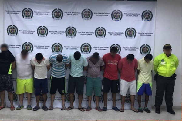 Los capturados por orden judicial fueron dejados con medida de aseguramiento intramural