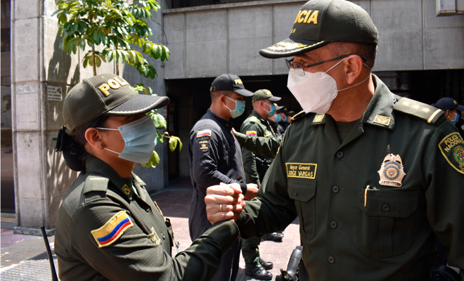 Alineados con la misionalidad institucional exaltamos el Honor de Ser Policía