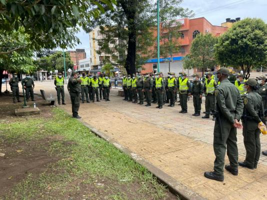 Operativo de Seguridad Policía