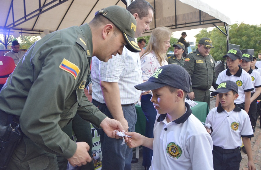 Policía-hace-relanzamiento-de-las-Cívicas Infantil-Juvenil-y-de-Mayores-en-Norte-de-Santander