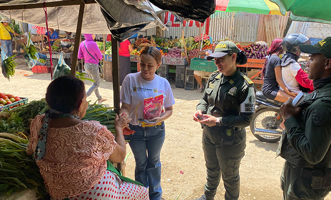 Con la iniciativa se busca sensibilizar a la población sobre la importancia de denunciar comportamientos que afecten y vulneren la integridad de los menores de edad