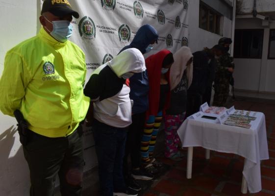 Capturados “los pollos” dedicados al microtráfico