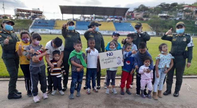 Trabajamos por la protección de la niñez
