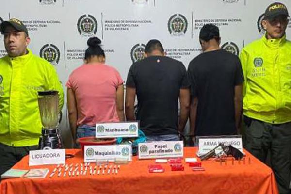 Policía desarticuló grupo delincuencial “Los del Parque” por tráfico de estupefacientes en Villavicencio