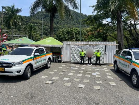 Policía en el Meta capturó a sujeto que pretendía ingresar 23 kilos de marihuana a la ciudad de Villavicencio