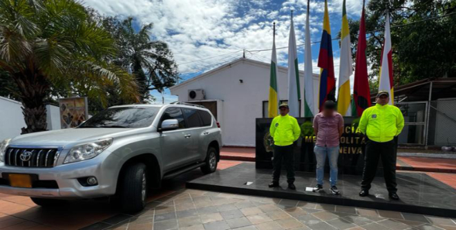 Policía metropolitana de Neiva implacable contra el hurto