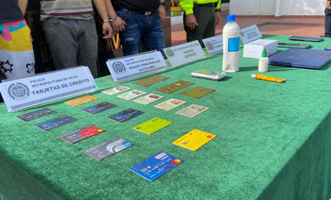 Elementos usados para Hurtar