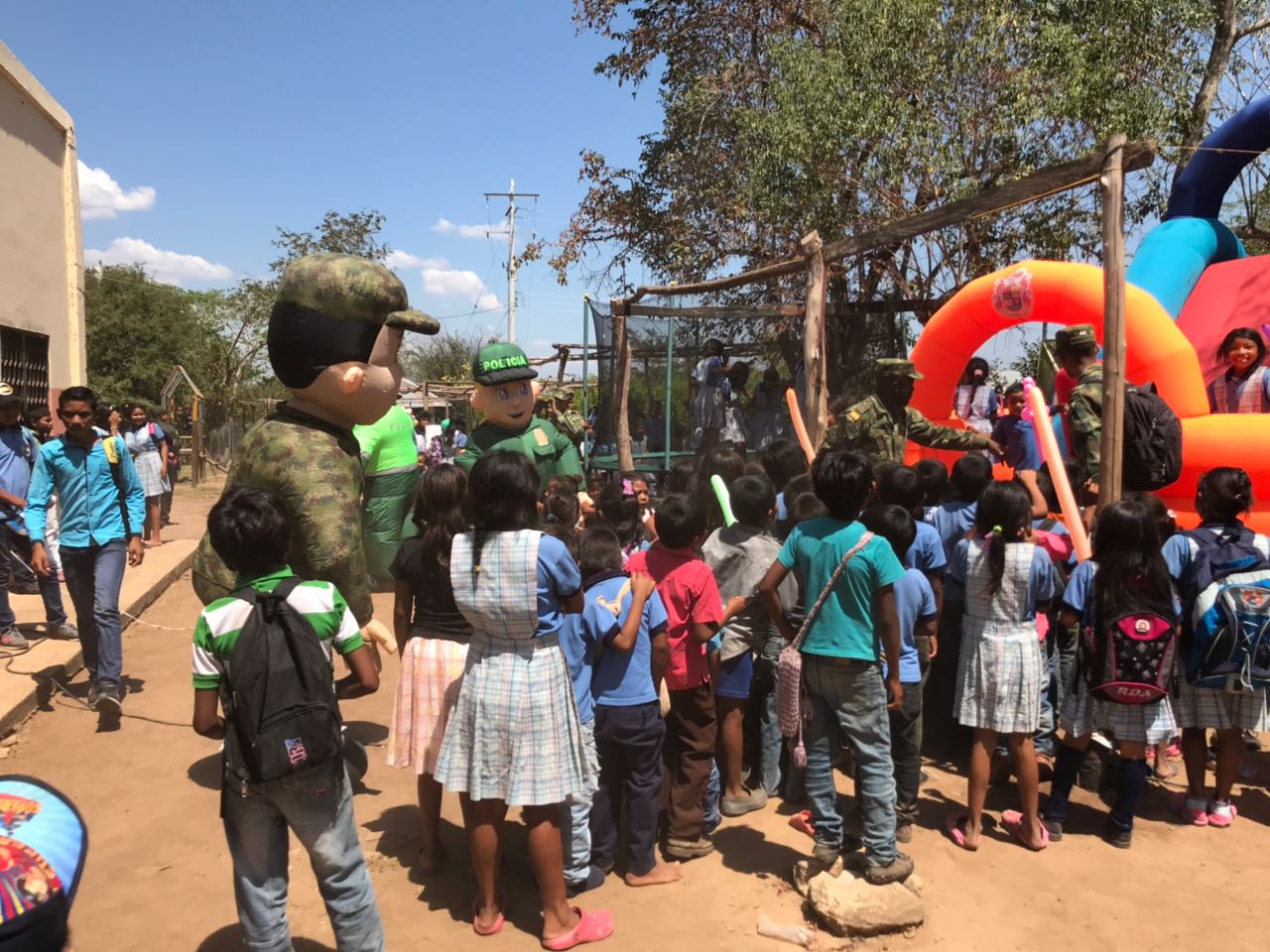 San Angel-Magdalena-Indigenas oristuna-policia nacional-plan horus-intervención comunidad-prevención