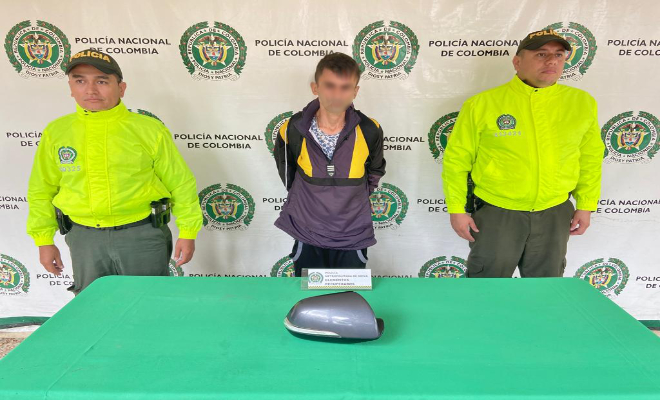 Por hurto de autopartes fue capturado longa