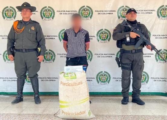 Por hurto fue capturado un hombre en la vereda San Antonio de Aconia