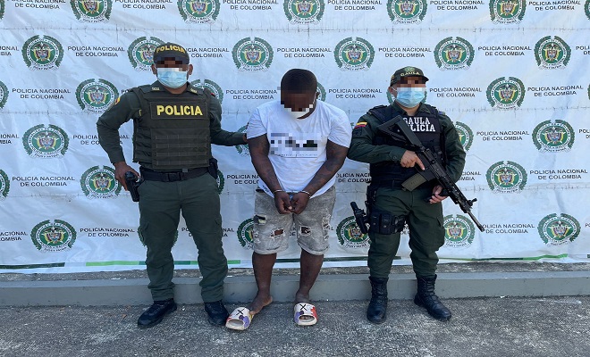 Por secuestro extorsivo agravado, capturamos integrante de grupo delincuencial en Quibdó
