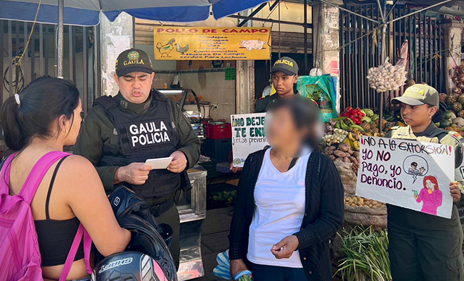 Dirigidas por la Policía Nacional y Ejército Nacional en locales comerciales de Popayán.