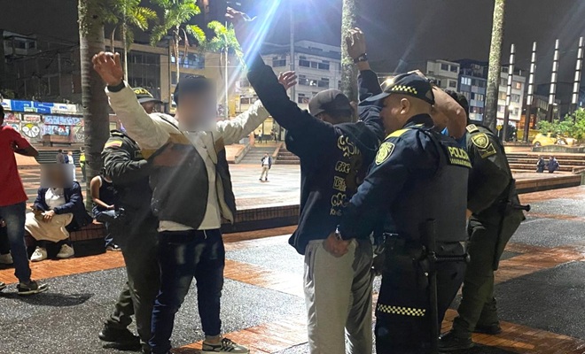 15 capturas y seguridad en el aniversario de Manizales 