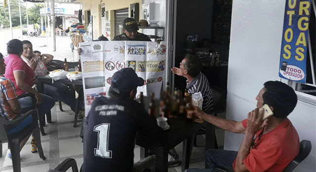 Con charlas-la Policía Nacional-promueve-una sana convivencia-en el Meta 