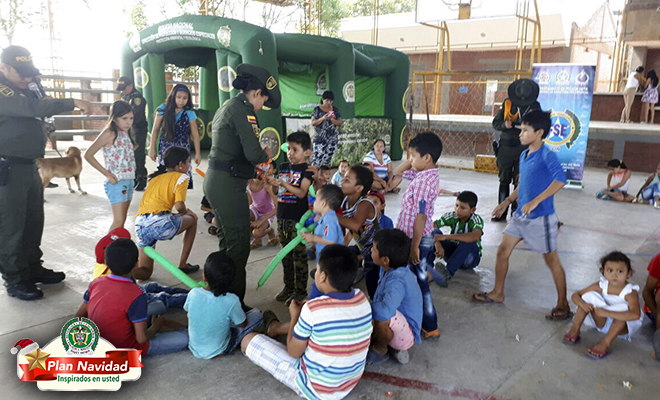 La Policía Nacional-promueve-en-el Meta-la campaña-‘corazón-verde-silvestre’
