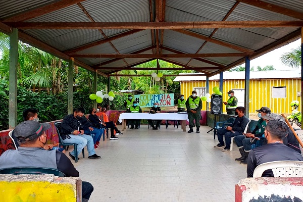 Promotores de convivencia en Inírida 