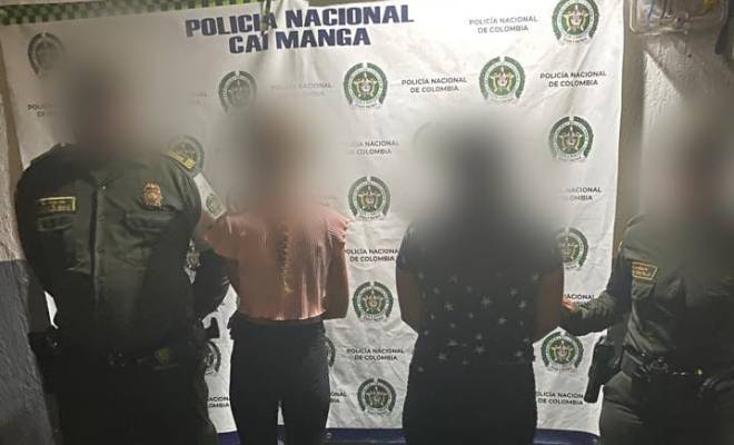 Capturadas "Melany y Jordianis”