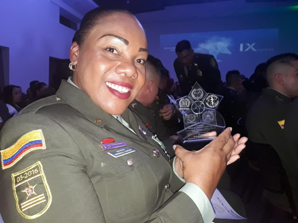  Raizal es reconocida en la Noche de la Excelencia Policial 