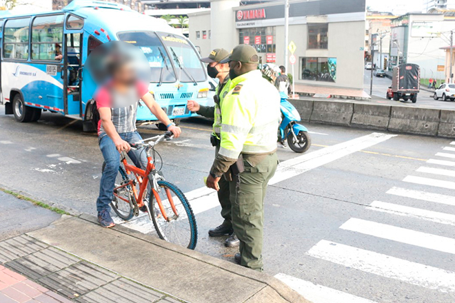 El hurto a bicicletas bajó en un -37% en comparación con el año 2019 en Manizales 