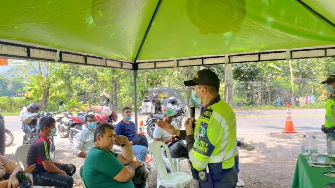 Listo el dispositivo de la seccional de tránsito y transporte en Santander 