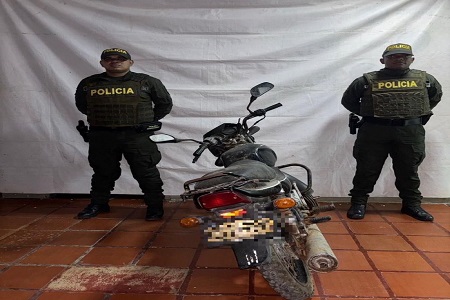 Golpe contra el hurto de motocicletas en Urabá