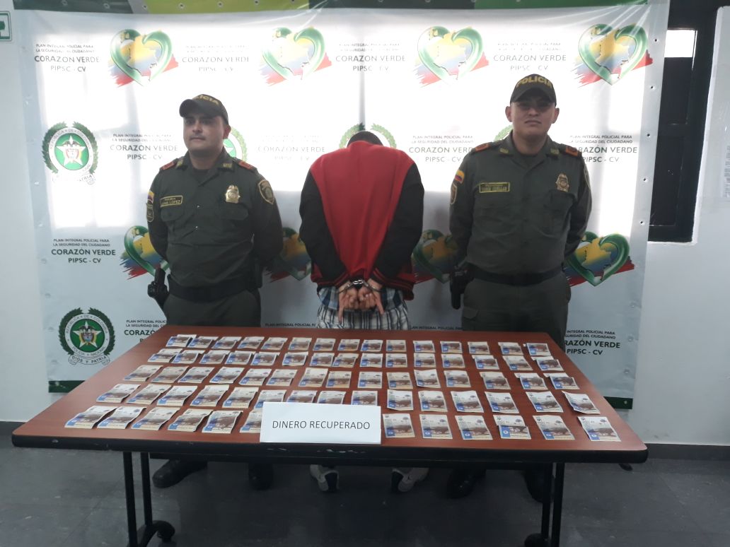 Oportuna reacción frustro el hurto de millonaria suma de dinero 