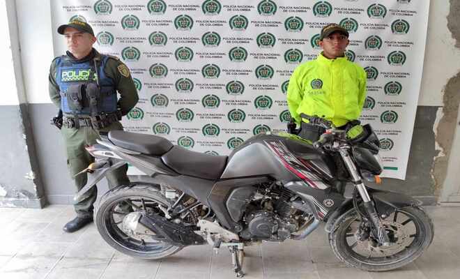 Seccional de Tránsito y Transporte, lograron la recuperación de cuatro motocicletas y un vehículo