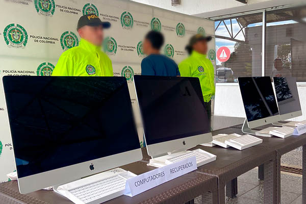 Computadores hurtados en el mes de marzo de la Fundación Universitaria de Popayán