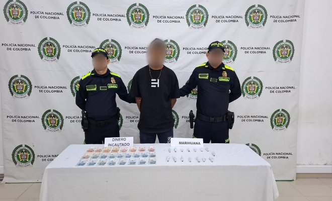 Captura contra el microtráfico 