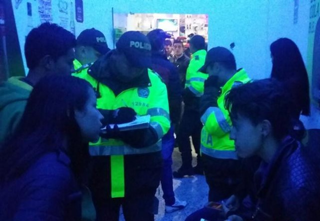 Control menores en establecimientos de Chiquinquirá