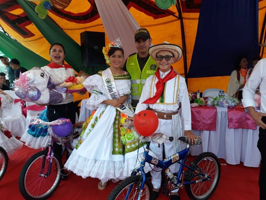 Reinado-InFantil-Huila-Policía