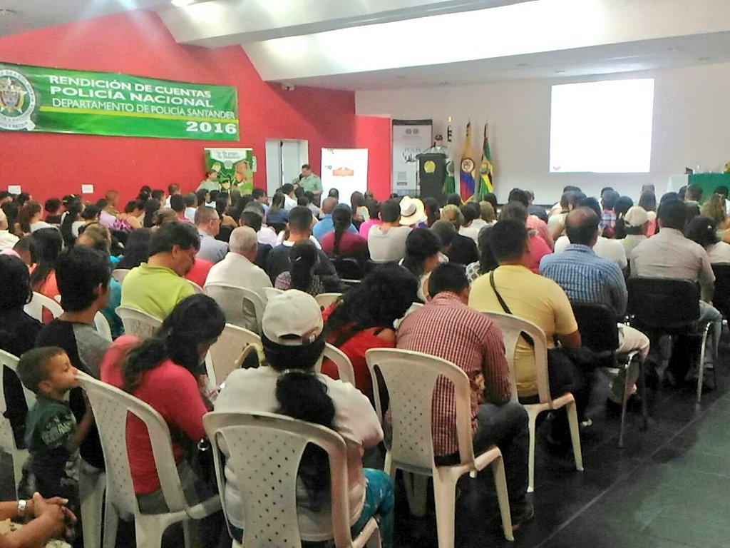 Rendición Cuentas Policia Santander