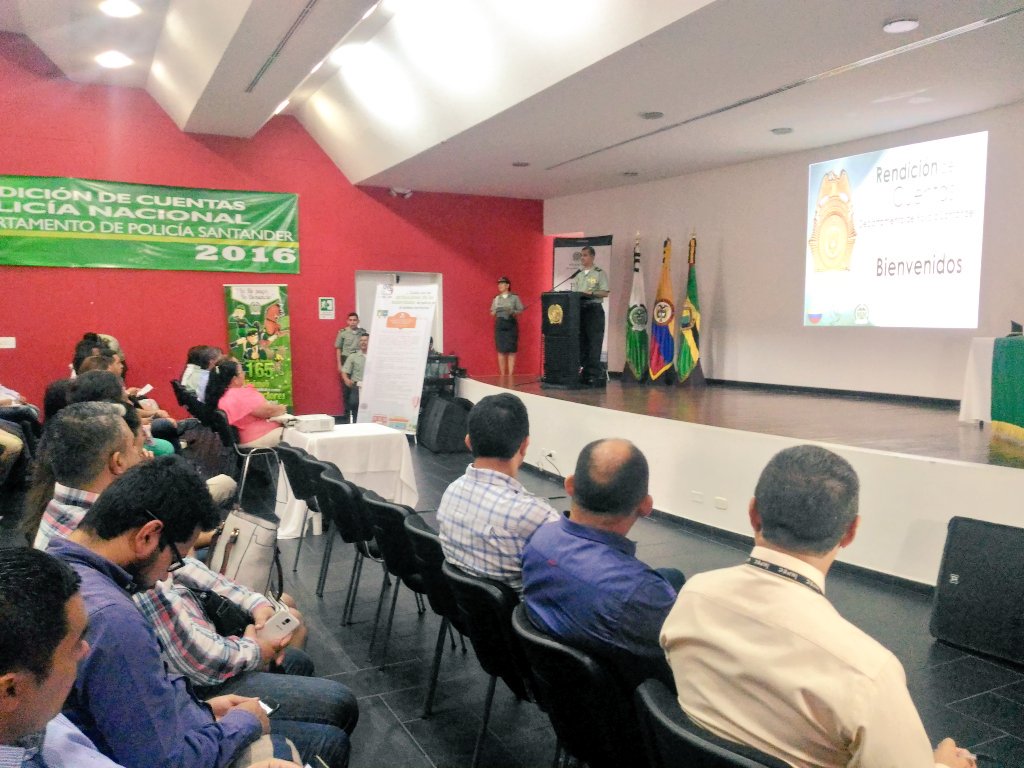 Rendición Cuentas Policia Santander