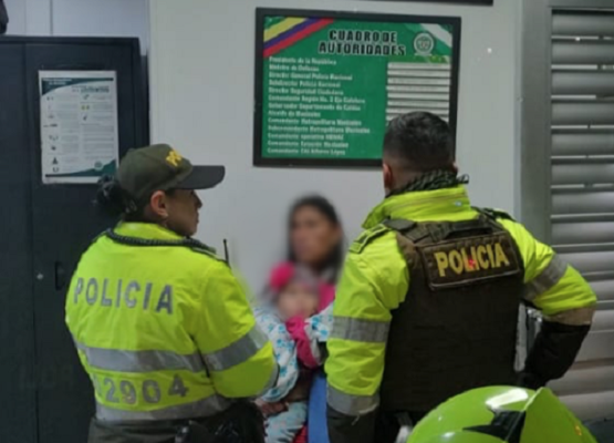 Una bebe de tan solo 20 meses que se encontraba en situación de vulnerabilidad