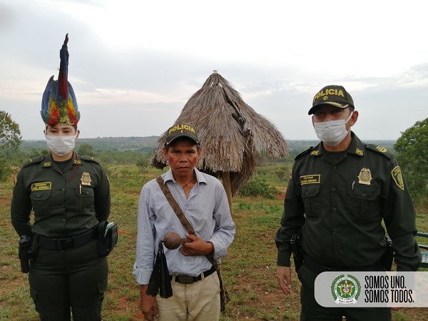 Con la comunidad en el resguardo indígena Wayoco