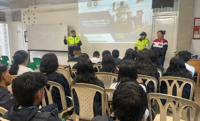 Policías llegaron a la Victoria para prevenir casos de violencia de género