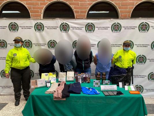 Capturados por hurtos a establecimientos comerciales de Medellín