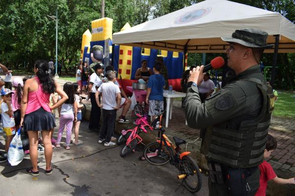 En Caquetá, la Policía con las comunidades en escenarios de recreación y deporte. 