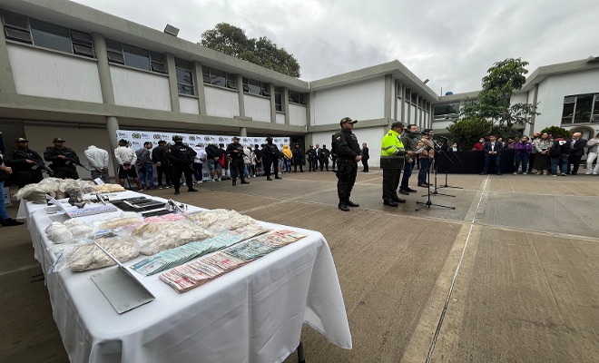 Declaraciones sobre la captura de delincuentes que extorsionaban en el sur de la capital del país