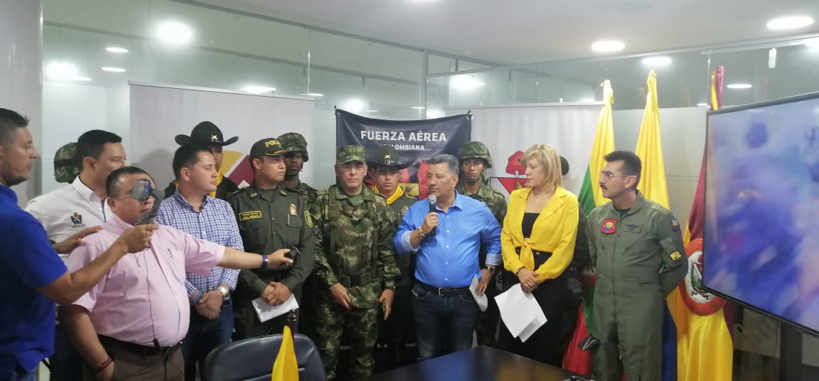 En la vereda Toche zona rural de la capital tolimense logramos la captura de 11 personas en flagrancia.