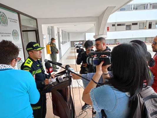 Rueda de prensa en materia de seguridad ciudadana 