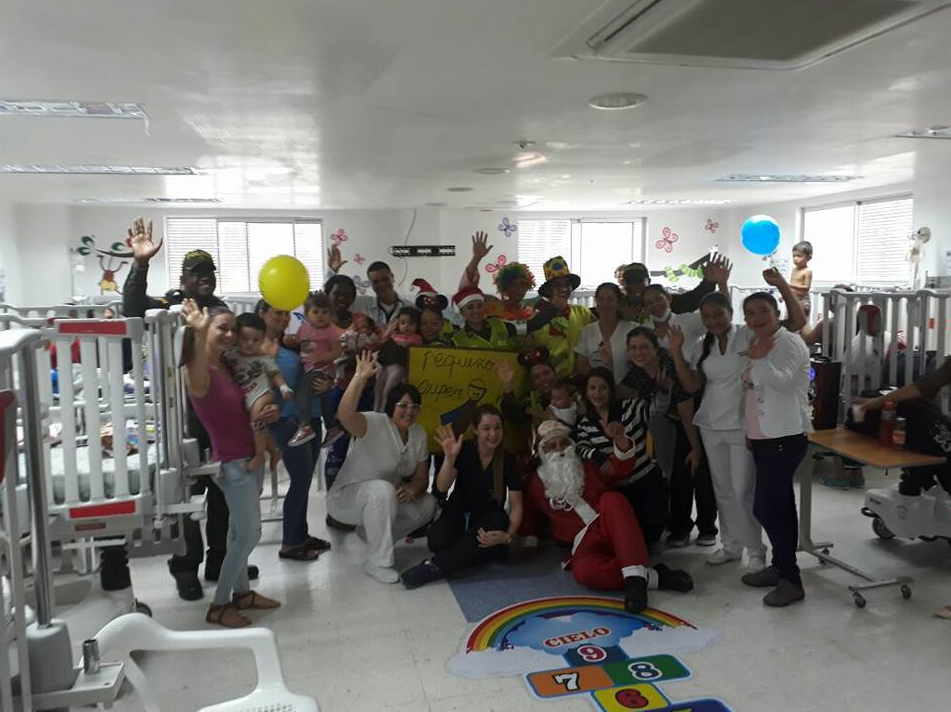 Celebramos la navidad junto a niños “guerreros de la vida” 