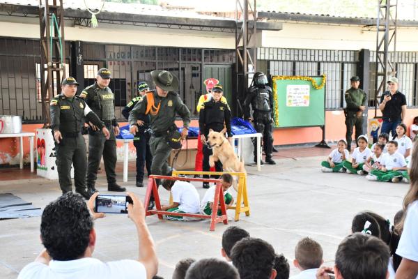 Actividades que los niños Institución Educativa General Santander